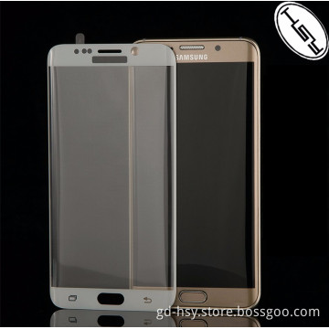 HUYSHE s7 edge 3D full transparent tempered glass screen protector for samsung s7 edge